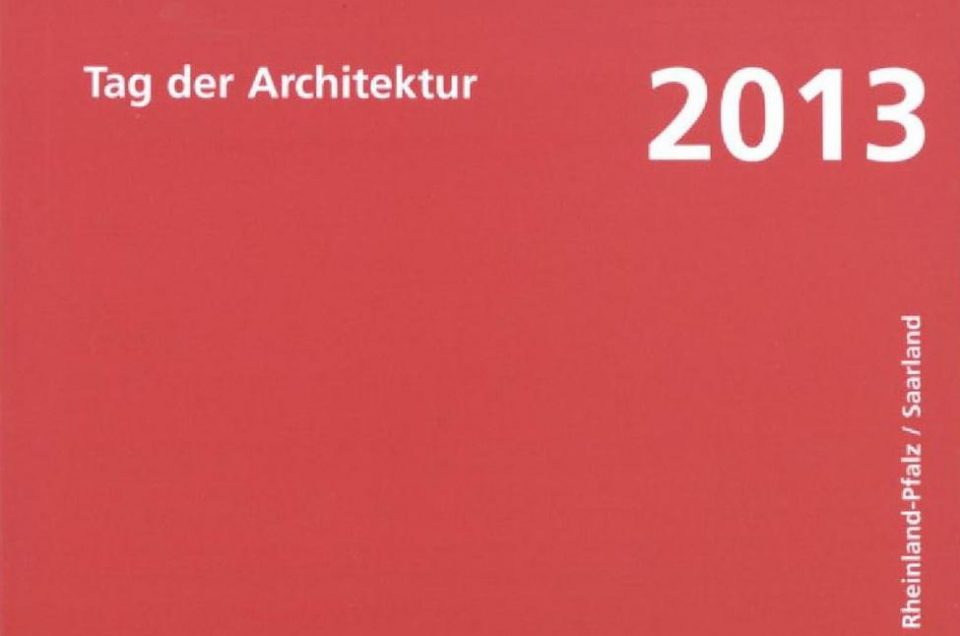 Auszeichnung Tag der Architektur 2013
